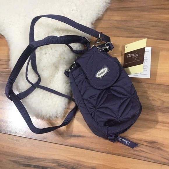Nwt Donna Sharp Purple Quilted Small 